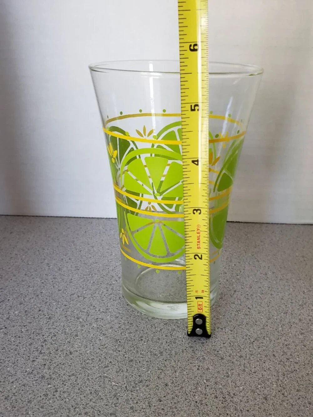 Vintage 1970’s Lemonade / Iced Tea glass